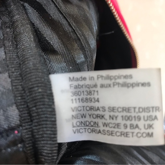 NWOT Victoria Secret bright pink-Fuchsia backpack - Picture 10 of 12